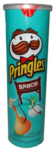Pringles Individual Pringles - Ranch (169g tube) 38000845055 TPFS3900 Pringles - Ranch (169g tube)