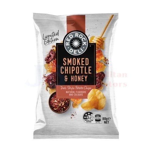 Red Rock Deli Red Rock Deli Smoked Chipotle & Honey 80g Red Rock Deli Smoked Chipotle & Honey 80g