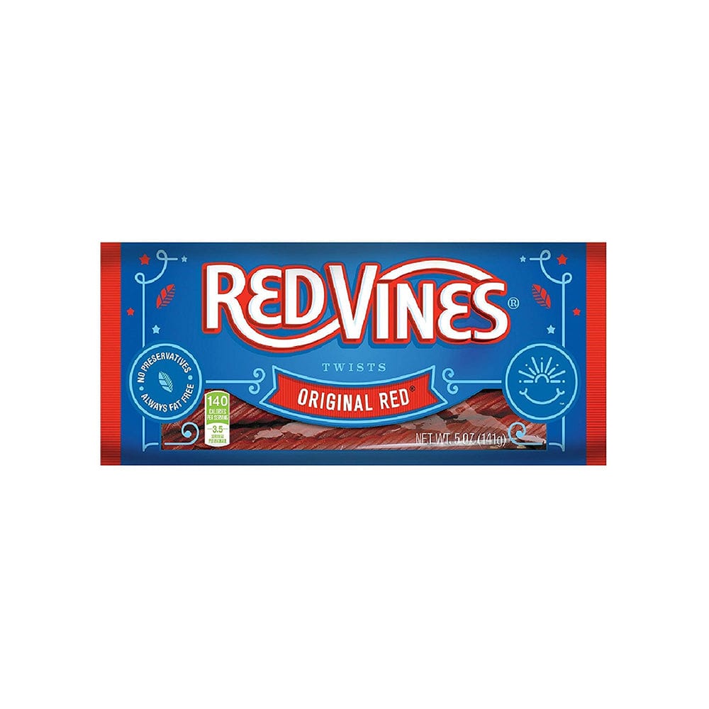 Red Vines Red Vines Tray Original Red Twist 141g Red Vines Tray Original Red Twist 141g