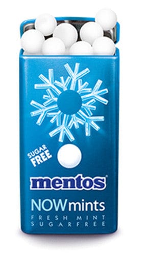 Reeses Individual Mentos Now Mints - Sugar Free - Fresh Mint (18g tin x 12pc display unit) 8003440980422 TPFS4622 Mentos Now Mints - Sugar Free - Fresh Mint (18g tin x 12pc display unit)