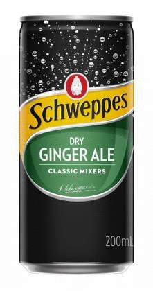 SCHWEPPES Individual Schweppes Drink Dry Ginger Ale 24 X 200ml 9315596007175 BD183513 Schweppes Drink Dry Ginger Ale 24 X 200ml