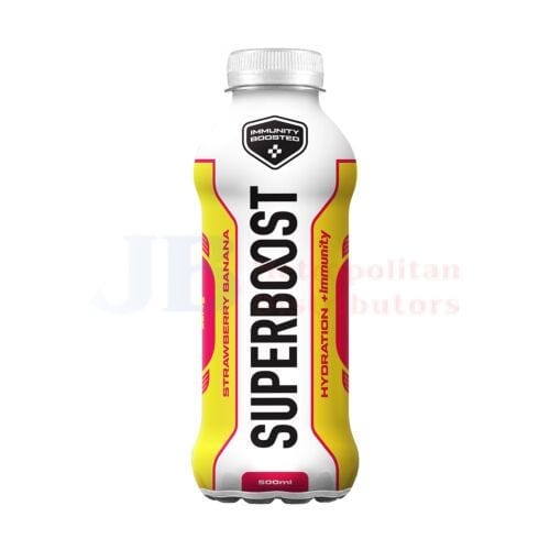 Superboost Superboost Hydration Immunity Strawberry Banana 500ml Superboost Hydration Immunity Strawberry Banana 500ml