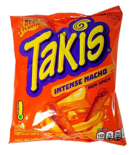 Takis Individual Takis Intense Nachos ( 92g bag) - Short B/B date 757528045289 TPFS13466 Takis Intense Nachos ( 92g bag) - Short B/B date