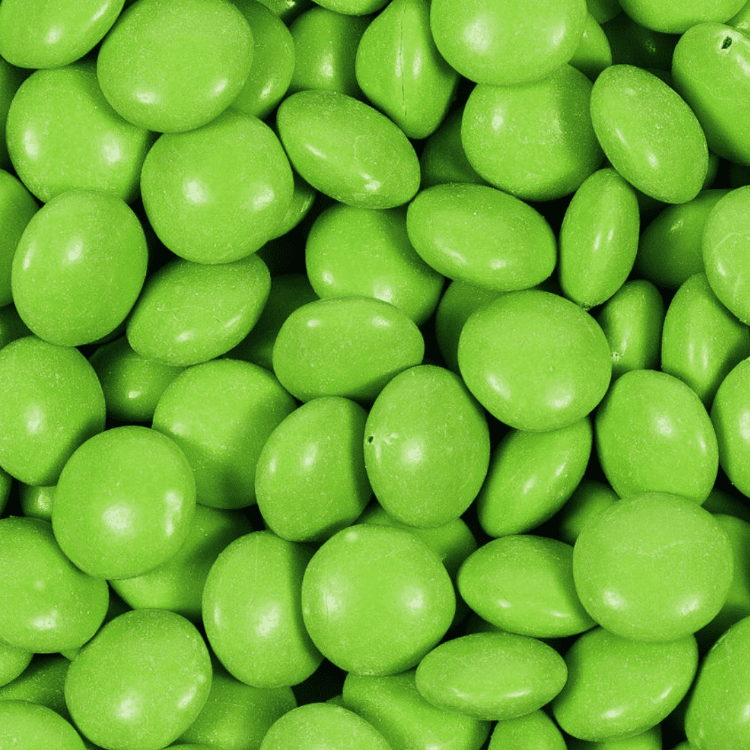 The Sweets Club Individual Chocolate Buttons Green 1kg KXXLYWGPGTCL Chocolate Buttons Green 1kg