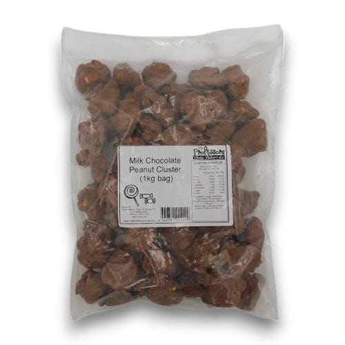 The Sweets Club Individual Milk Chocolate Peanut Cluster (1kg bag) 9340761024299 TPFS13750 Milk Chocolate Peanut Cluster (1kg bag)