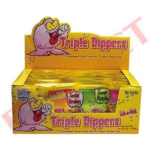 The Sweets Club Individual Triple Dippers (24 Units) BF6011314 Triple Dippers (24 Units)