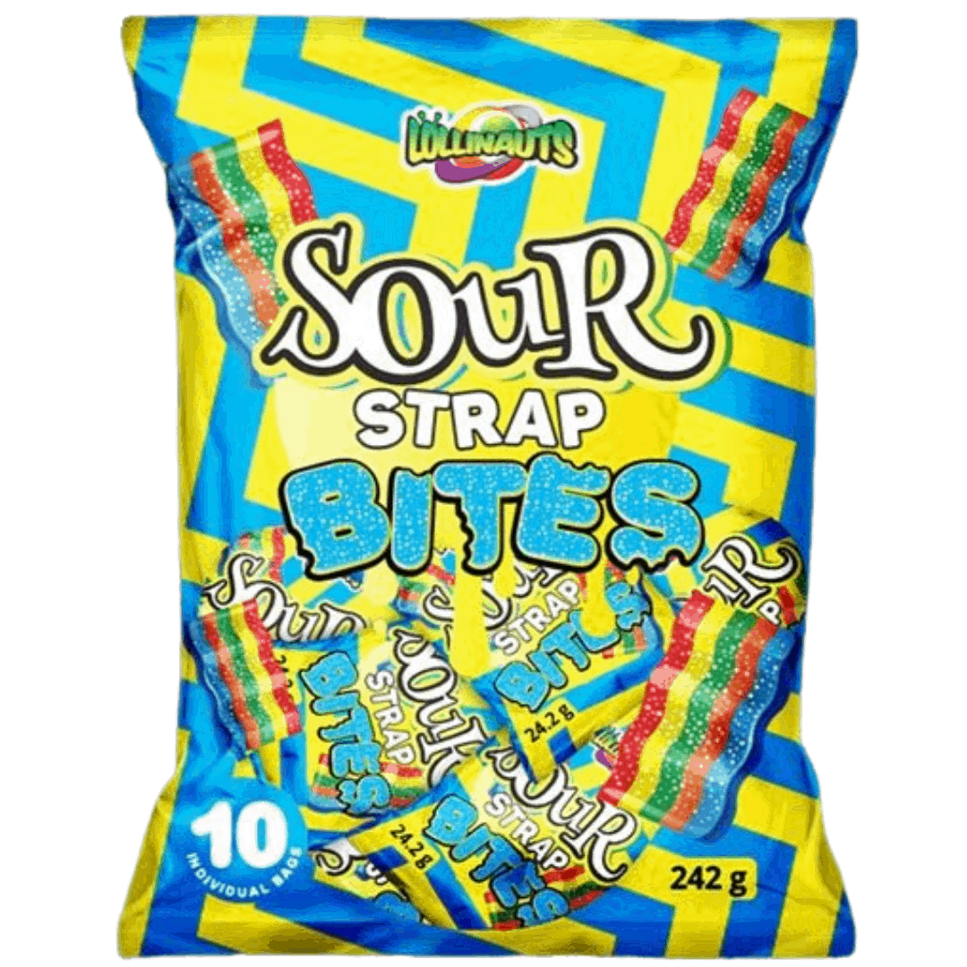 The Sweets Club Sour Strap Bites Sour Strap Bites