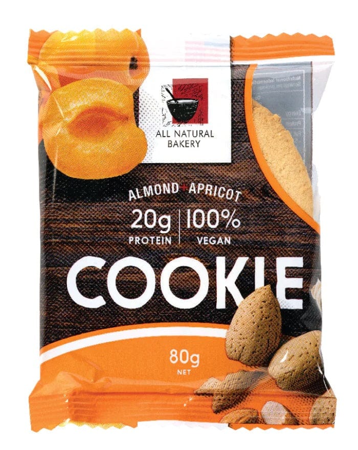 The Sweets Club Vegan Cookie Almond Apricot 80g Vegan Cookie Almond Apricot 80g
