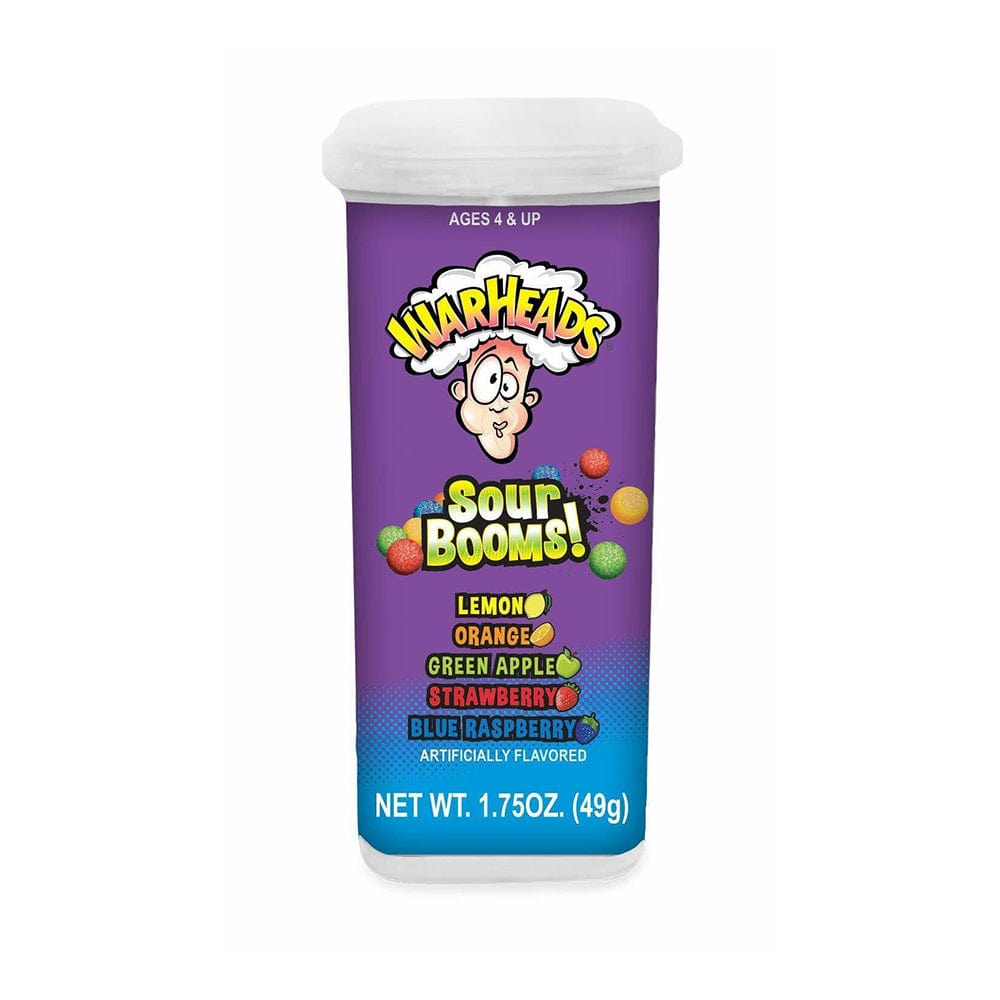 Warhead Warhead Sour Booms Candy 49g Warhead Sour Booms Candy 49g