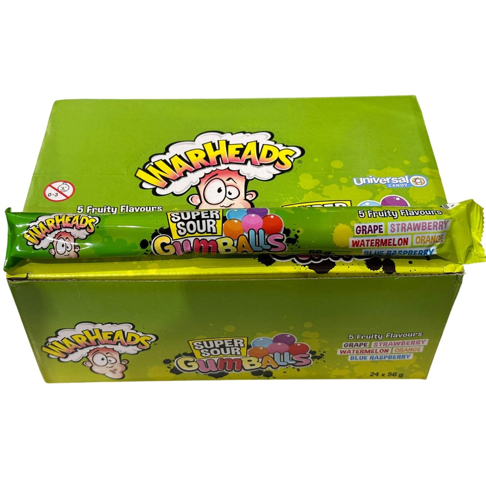 Warhead Warhead Super Sour Gumballs 56g Warhead Super Sour Gumballs 56g