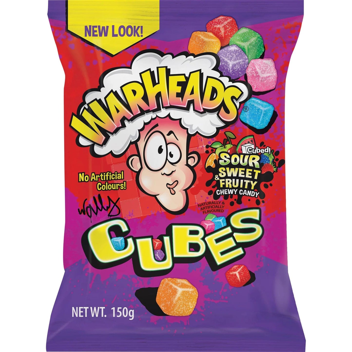 Warheads Warheads Chewy Cubes 150g Warheads Chewy Cubes 150g