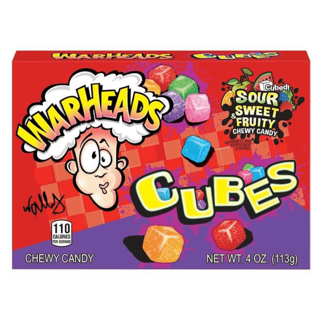 Warheads Warheads Cubes 113g Warheads Cubes 113g
