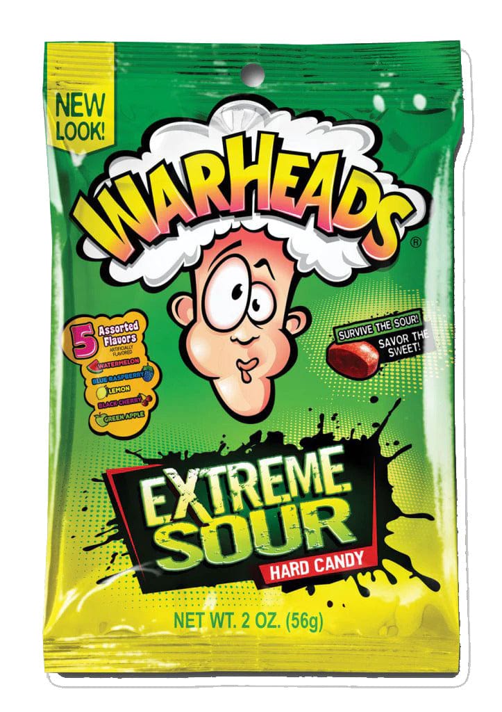 Warheads Warheads Extreme Sour Hard Candy 56g Warheads Extreme Sour Hard Candy 56g