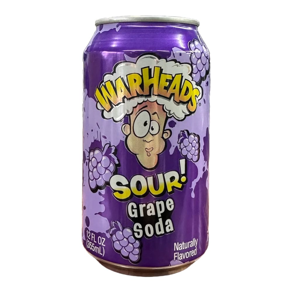 Warheads Warheads Grape Soda Can 355ml Warheads Grape Soda Can 355ml