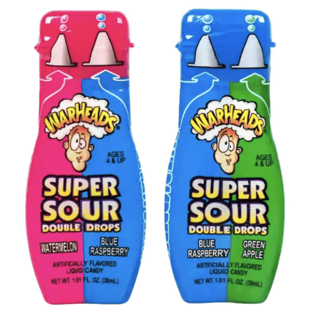Warheads Warheads Super Sour Double Drops Warheads Super Sour Double Drops