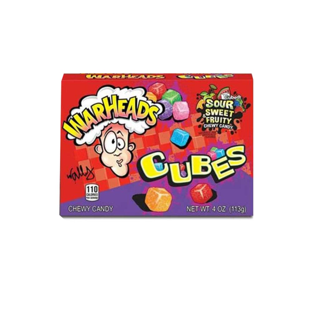 Warheads Warheads Theater Box Chewy Cubes 113g Warheads Theater Box Chewy Cubes 113g