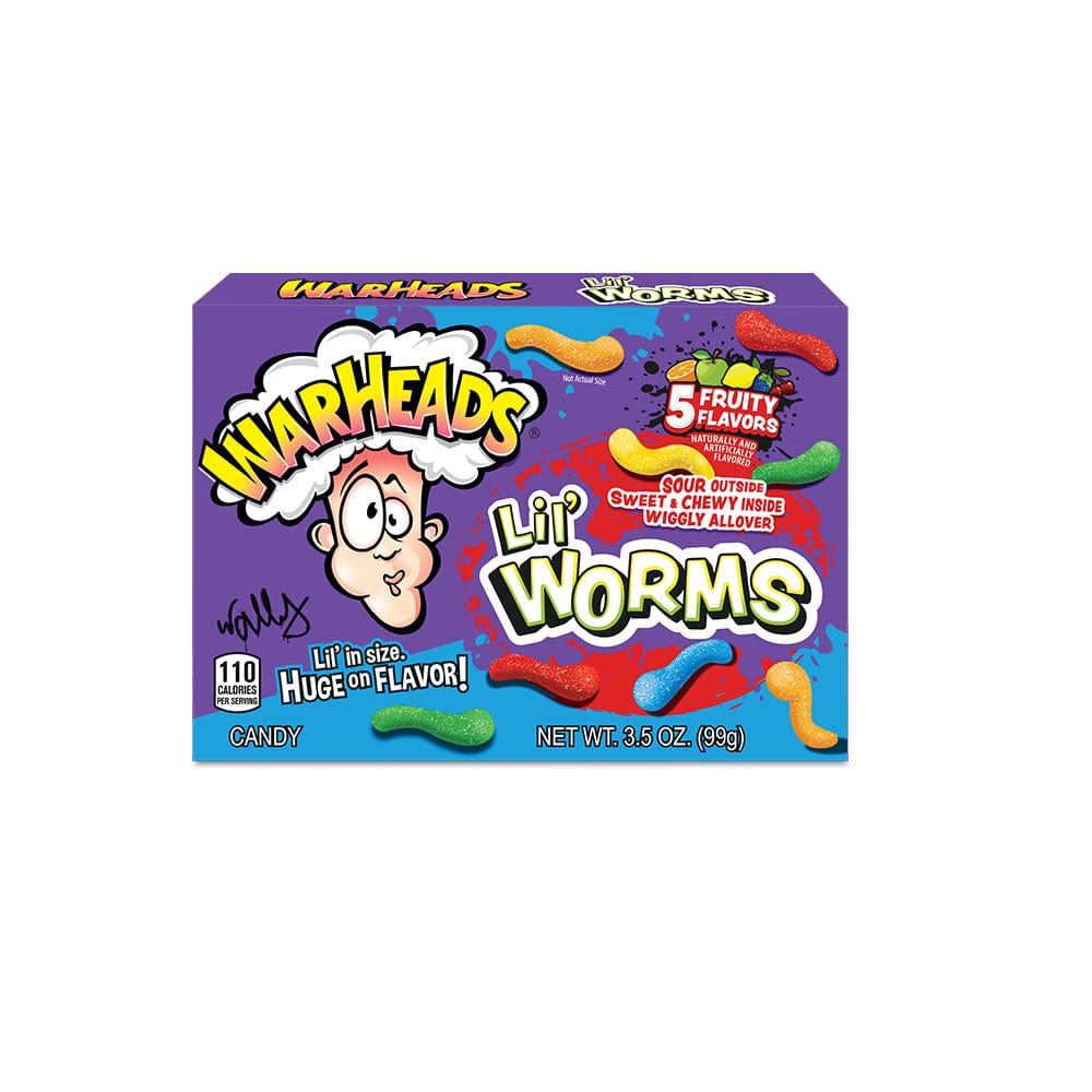Warheads Warheads Theater Box Lil Worms 99g Warheads Theater Box Lil Worms 99g