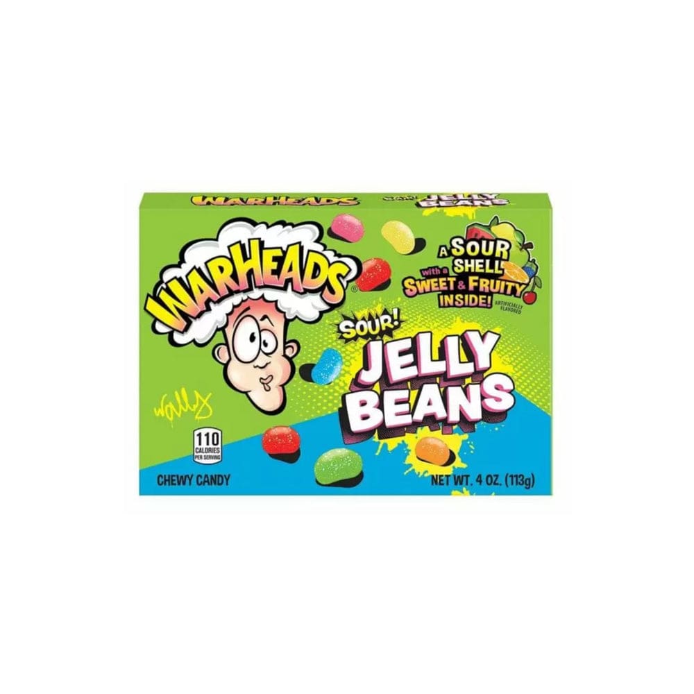 Warheads Warheads Theater Box Sour Jelly Beans 113g Warheads Theater Box Sour Jelly Beans 113g
