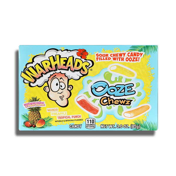 Warheads Warheads Tropical Ooze Chew Ropes 85g Warheads Tropical Ooze Chew Ropes 85g