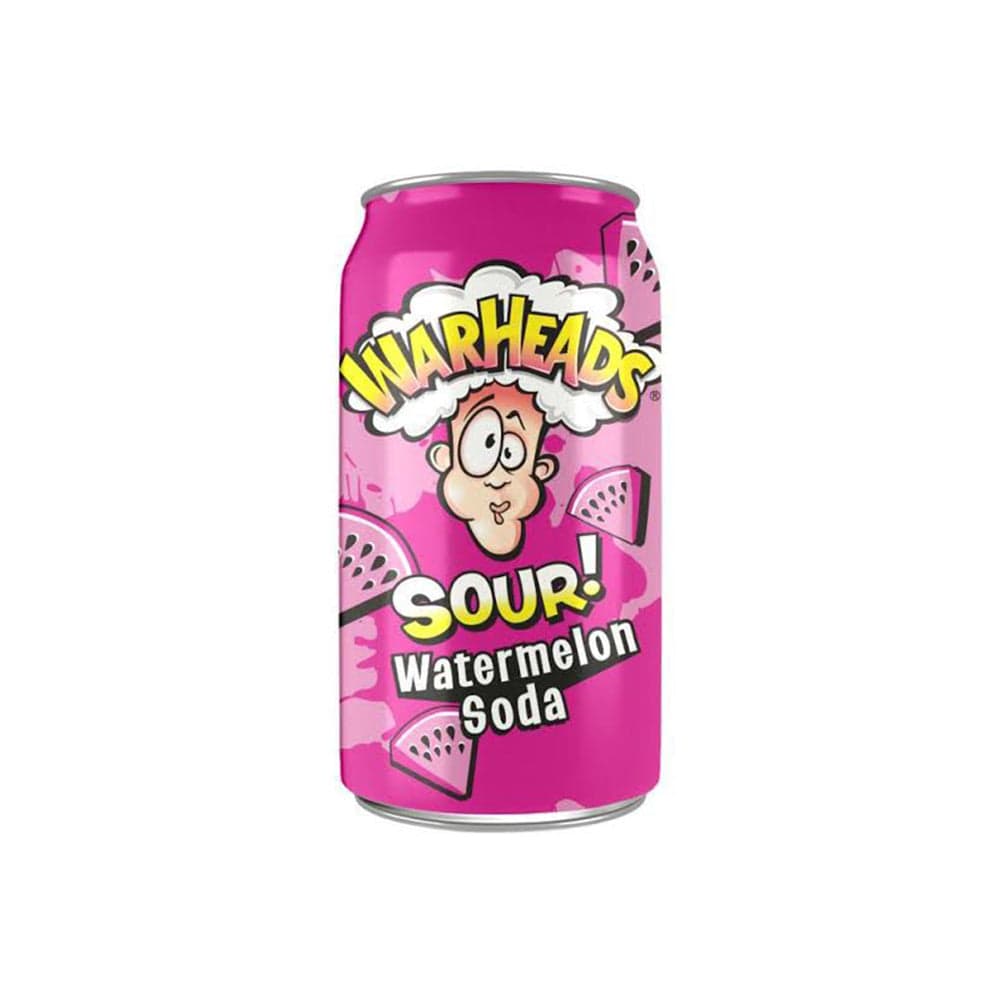 Warheads Warheads Watermelon Soda 355ml Warheads Watermelon Soda 355ml