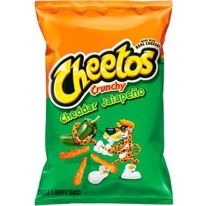 Cheetos Cheddar Jalapeno Crunchy 250g