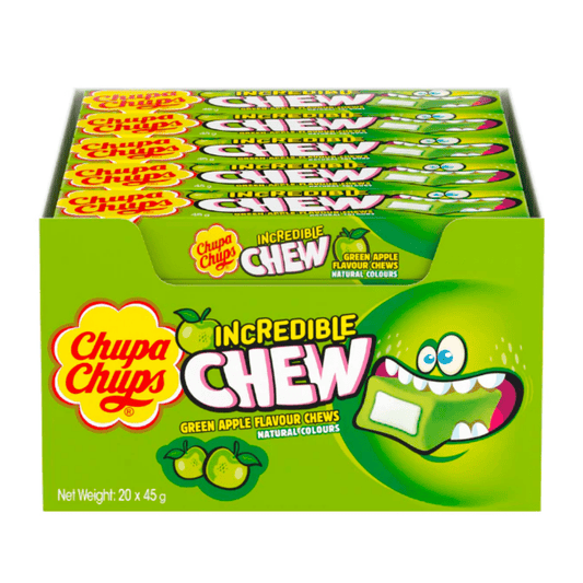 Chupa Chups Incredible Chew Apple (20 Pieces) 45g