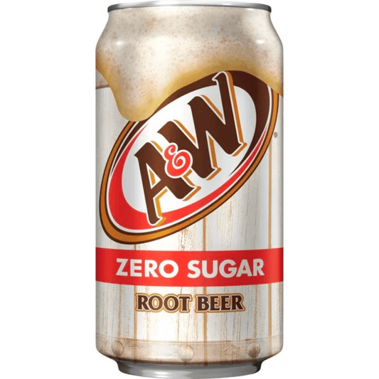 A&W Zero Sugar Root Beer 355ml