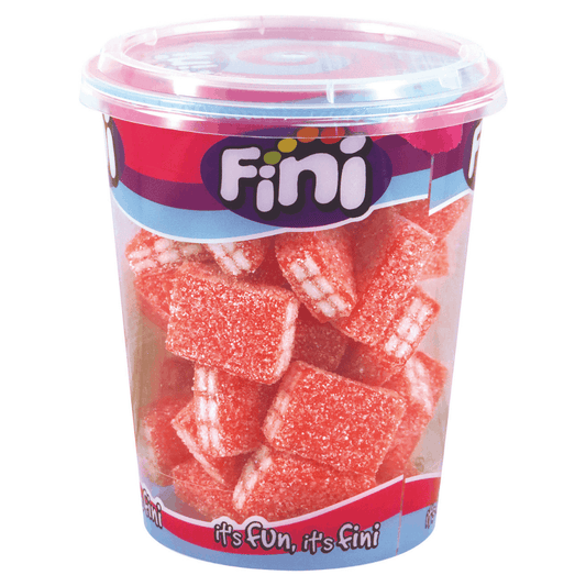 Fini Cups Strawberry Bricks 180g