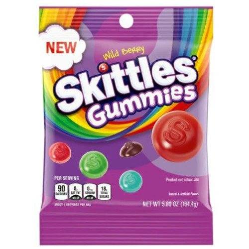 Skittles Gummies Wildberry 164g