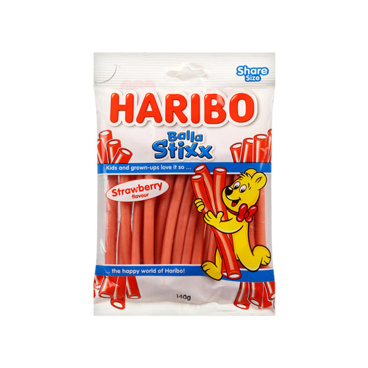 Haribo Balla Stixx Strawberry 140g