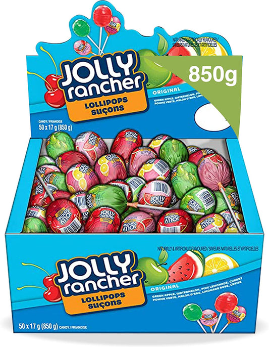 Jolly Rancher Lollipops 17g (50 Pieces)
