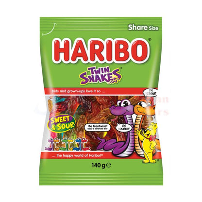 Haribo Twin Snakes 140g