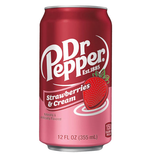 Dr Pepper Strawberry & Cream 355ml