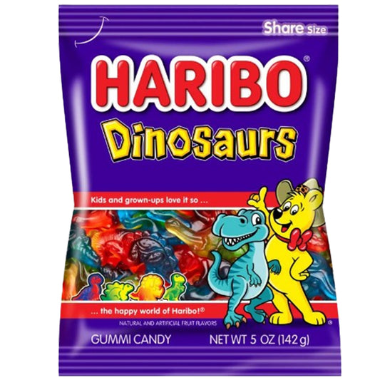 Haribo Dinosaur Peg Bag 141g
