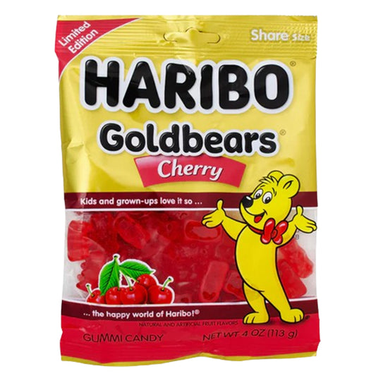 Haribo Goldbears Cherry Peg Bag 113g