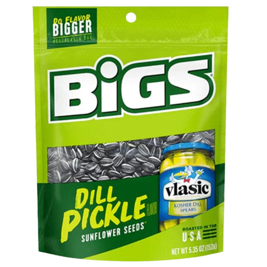 Bigs Sunflower Seeds Dill Pickle Peg Bag 152 G