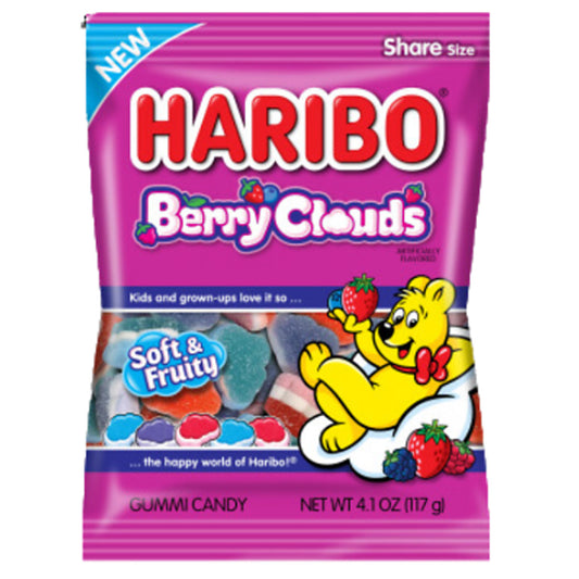 Haribo Berry Clouds Peg Bag 141g