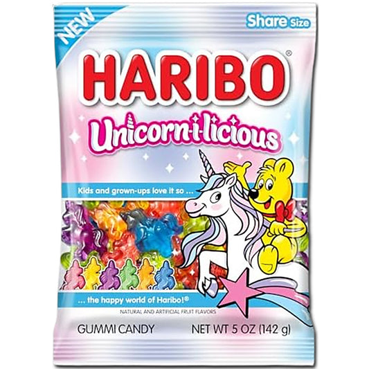 Haribo Unicorn-I-Licious Peg Bag 141g