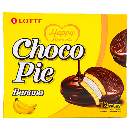 Lotte Choc Pie Banana 336g