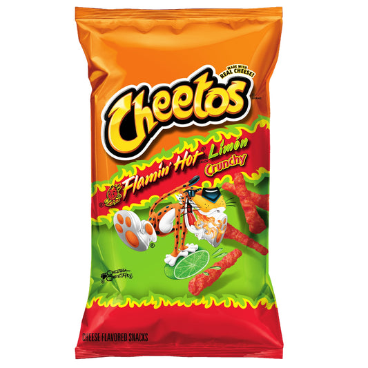 Cheetos Flamin Hot Limon 226g