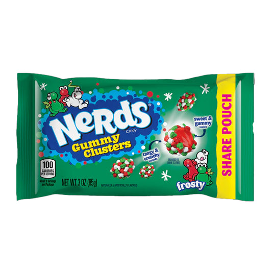 Nerds Holiday Gummy Clusters Share Pack 85g