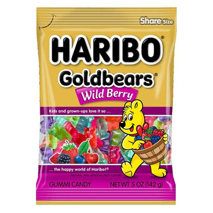 Haribo Gold Bears Wild Berry 141g