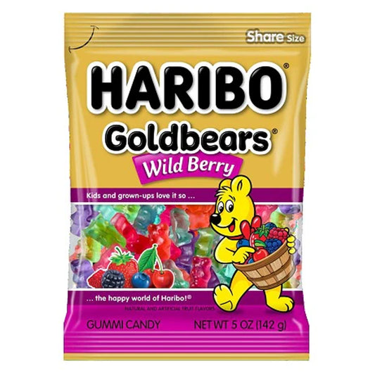 Haribo Gold Bears Wild Berry 141g