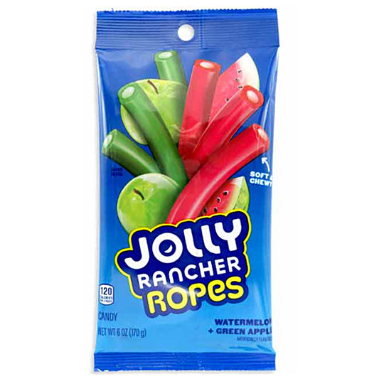 Jolly Rancher Ropes Watermelon & Grn Apple 170g