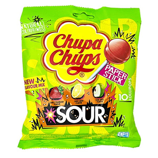 Chupa Chups Sour Peg Bag 120g