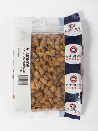 Caterers Choice Almonds Raw Kernels 1kg