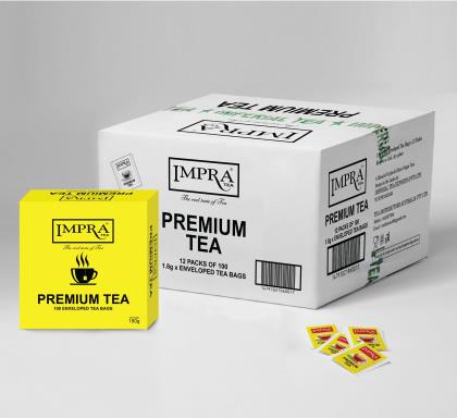 Impra Tea Bags Env Premium 12 x 100 pack