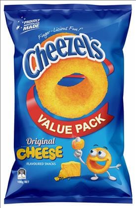 Cheezels Cheezels Cheese 190g