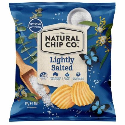 Natural Chip Company Potato Chips Sea Salt 24 X 19g