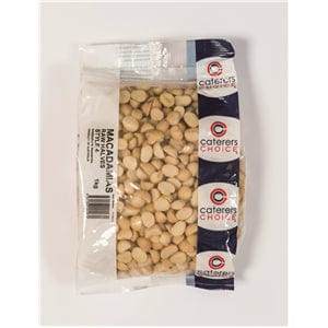 Caterers Choice Macadamia Nuts Halves No 4 Raw 1kg
